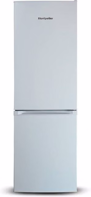 Montpellier MDAS170W White Freestanding Bottom Freezer E rated