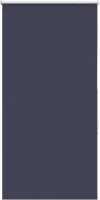 Berkfield Home Navy Blue Blackout Roller Blind, Thermal Insulating Polyester Fabric, W: 85 cm, H: 175 cm – 1