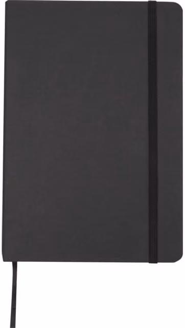 Generic A5 Lined Hardcover Stone Paper Notebook in Black