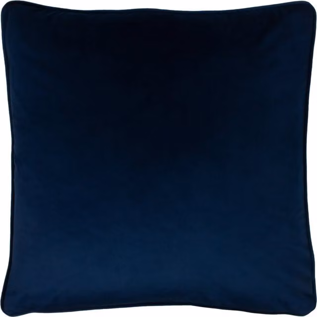 Terrys Blue Velvet Square Cushion W/D/H: 55 x 55 x 55 cm