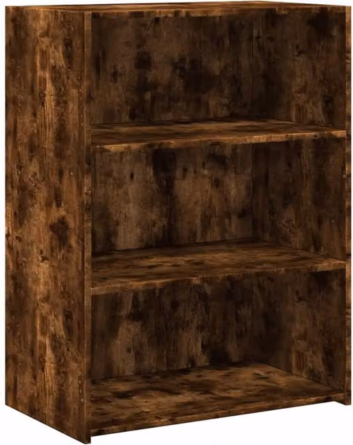 Berkfield Home Smoked Oak Sideboard in Brown, W/D/H: 70 x 41 x 93 cm