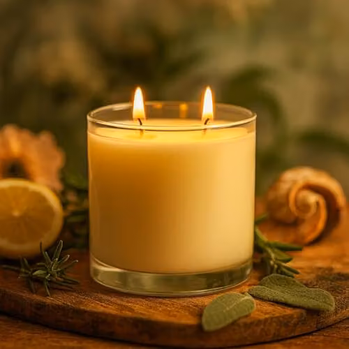 Nicola Spring Sage Retreat Soy Wax Scented Candles, Pack of 3, 400g Each – 2