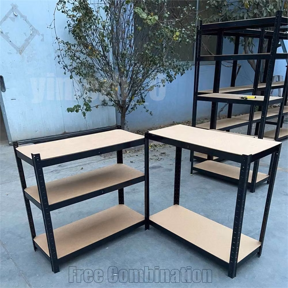 SPETLEK 5 Tier Heavy Duty Boltless Storage Rack in Brown – 3