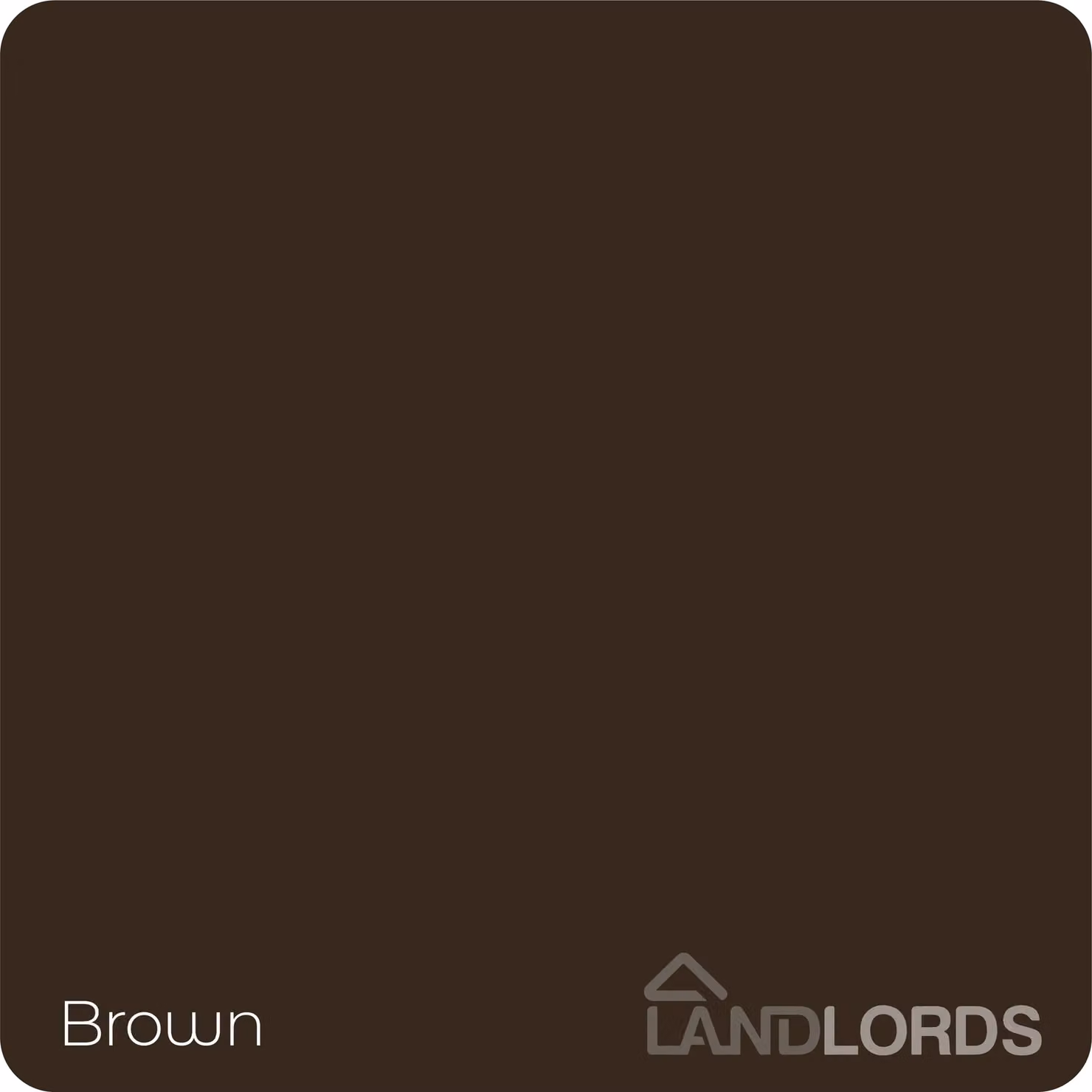 Landlords Paint Brown Weatherproof Quick Drying Water Based Wood Barn Paint, 2.5 l – 3