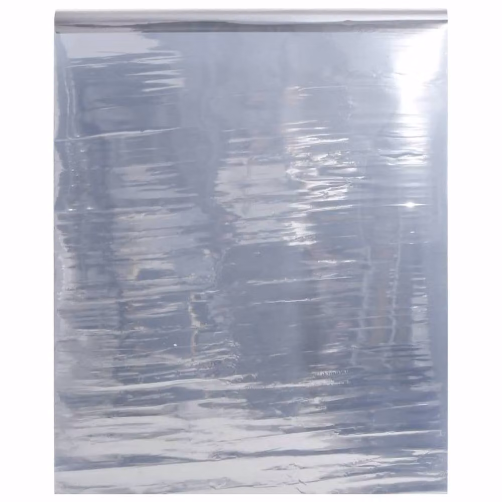 Berkfield Home Solar Film Silver Static Reflective PVC, W: 90 cm, L: 1000 cm – 1