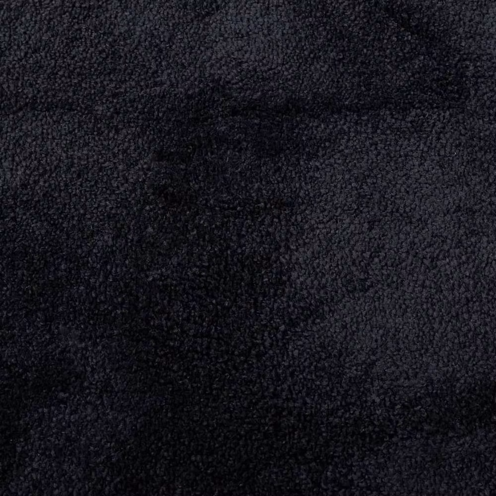 Berkfield Home OVIEDO Short Pile Rug in Black, 240 x 240 cm – 2