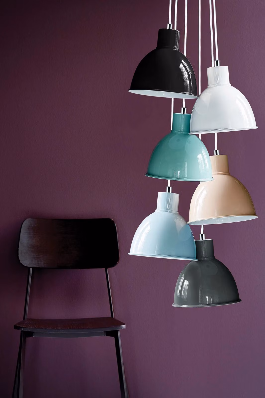 Nordlux Pop Pendant Light Black Metal E27 Diameter: 22 cm – 2