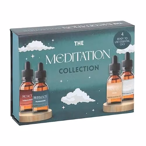 KDMD The Meditation Collection Blended Essential Oil Set in Petrol