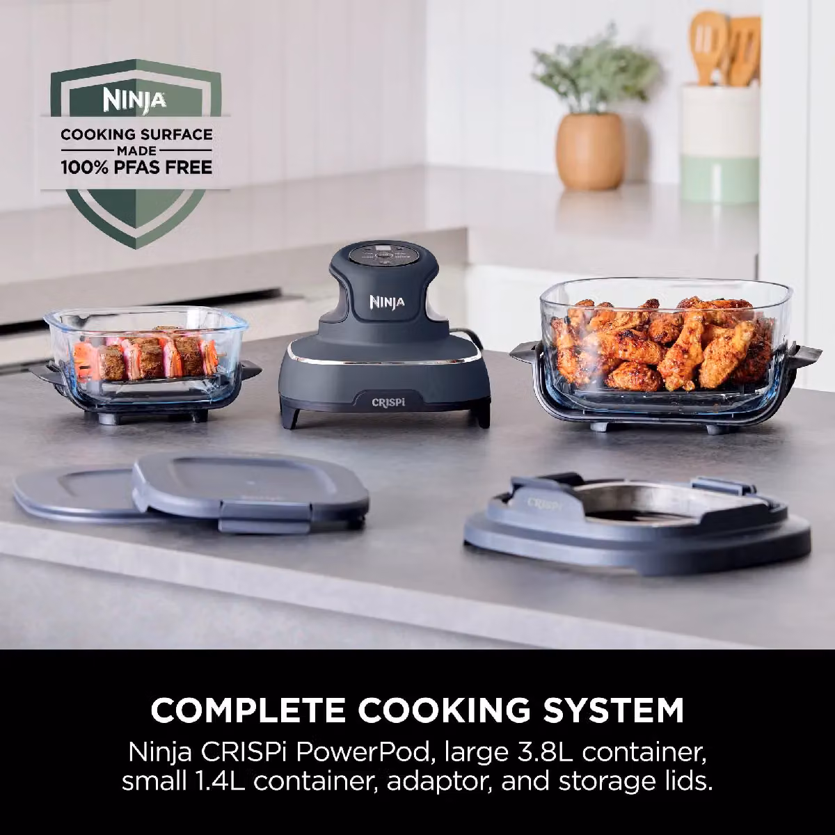 Ninja Portable 4-in-1 Air Fryer CRISPi FN101UK in Blue – 3
