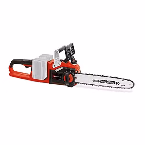 Einhell Cordless 36V PXC Chainsaw in Red with 14 Inch (35cm) Bar
