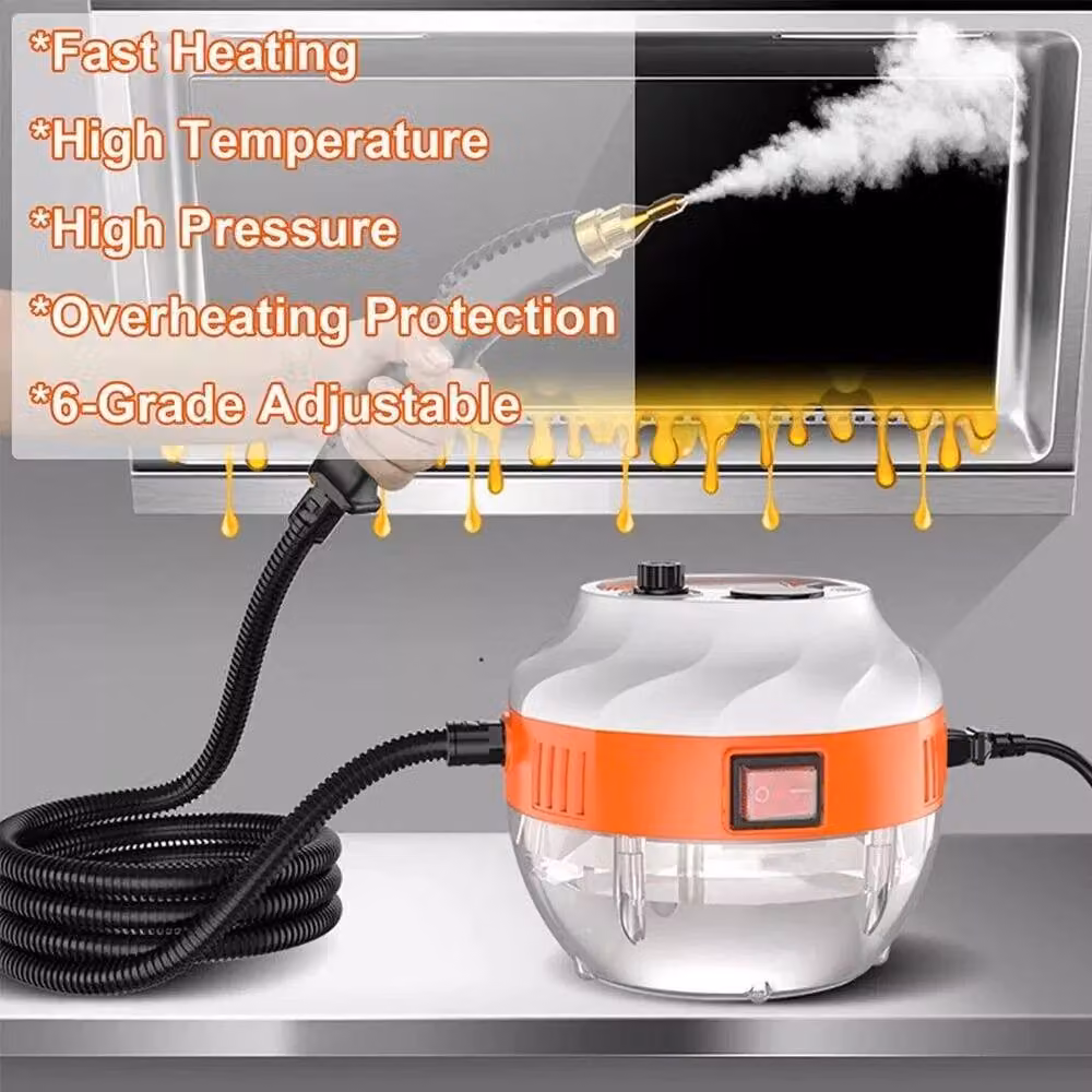 Spetlek 3800W Portable Handheld Steam Cleaner in Orange – 3