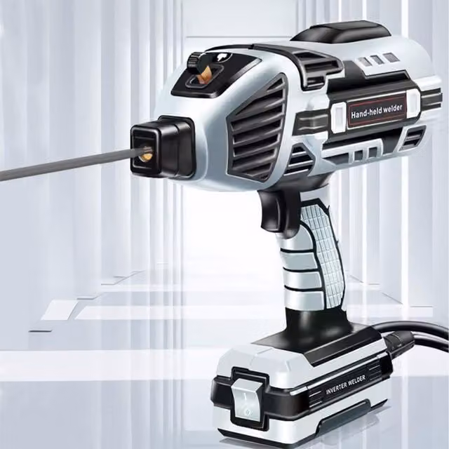 Komore Portable MMA Manual Metal Arc Inverter Welding Machine in White and Black