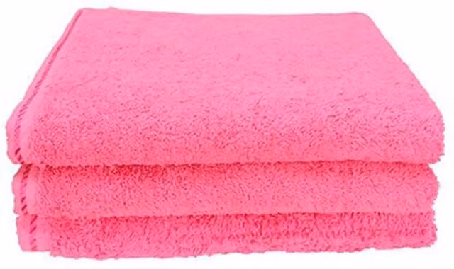 ARTG Fashion Pink Cotton Terrycloth Hand Towel