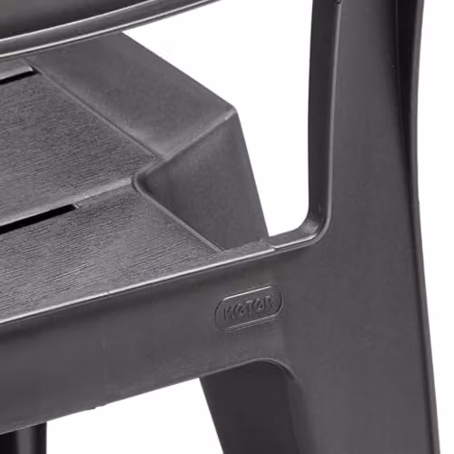 Keter Julie Stackable Outdoor Garden Chair in Grey – 7