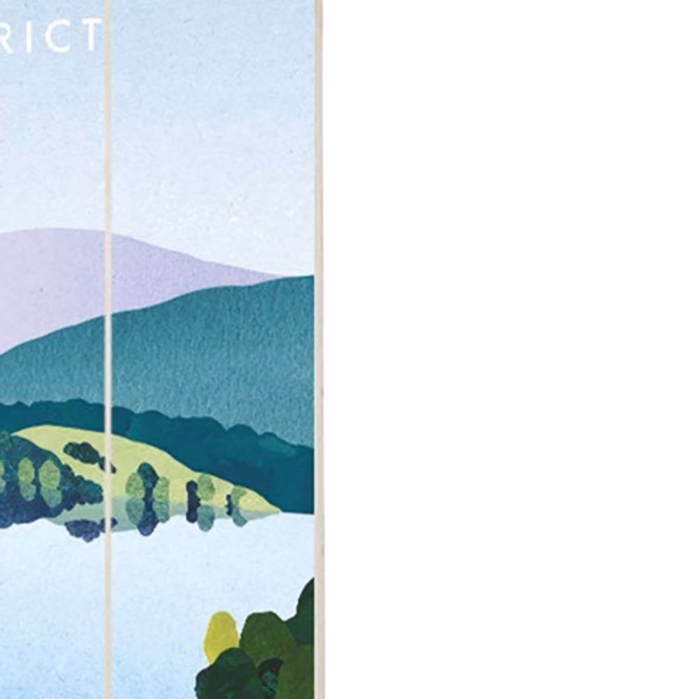 Henry Rivers Lake District Windemere Multicolour Wooden Nature Plaque – 2