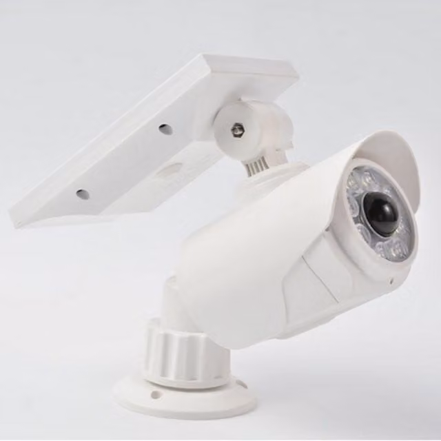 Leaper Solar Motion Sensor Burglar Alarm Simulation Light in White – 1