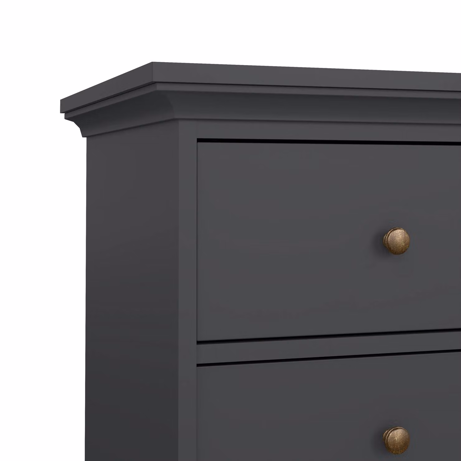 Furniture To Go Paris Classic 4 Drawer Chest in Grey – 4