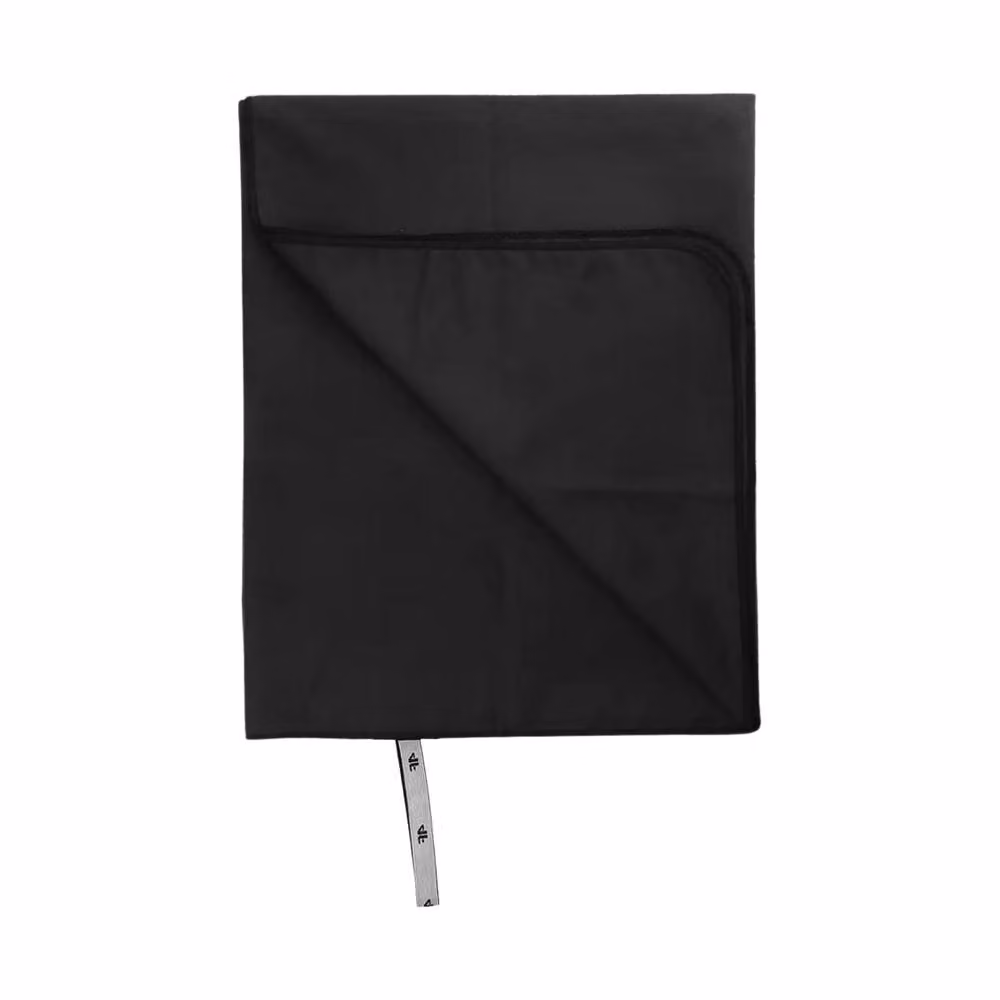 4F U054 Quick-Drying Microfibre Towel in Black – 2