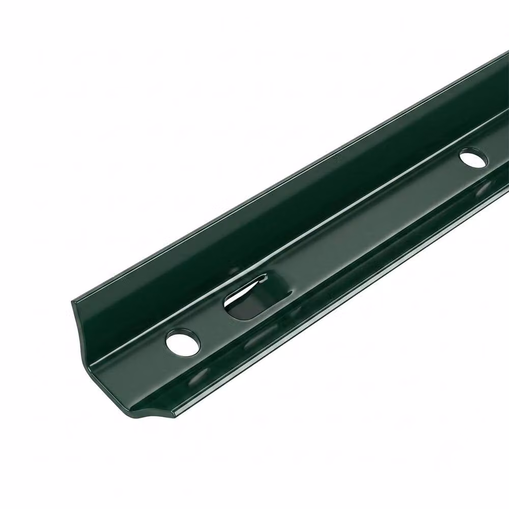 Mountview Green Powder Coated Metal U-Shape Garden Fence Posts, 10 Pack, Height: 121.92 cm – 3