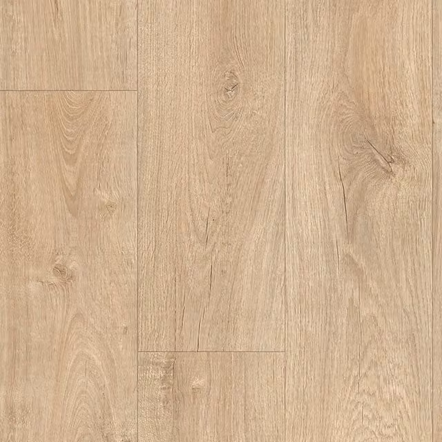 Vinyl Flooring UK Beige Wood Effect 2.5mm Vinyl Flooring Sheet, W 200 cm x D 200 cm