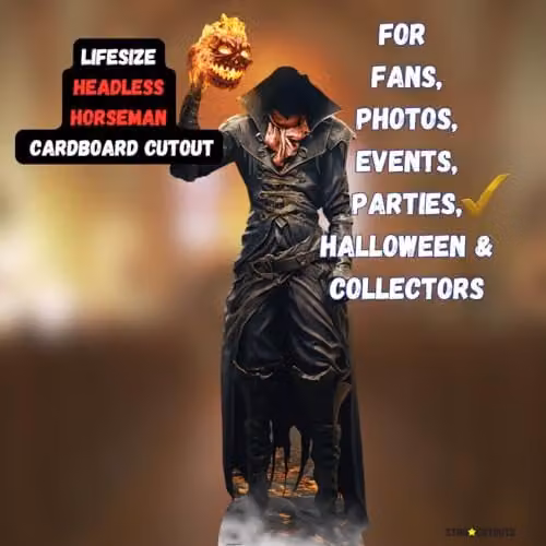 Star Cutouts SC4354 Headless Horseman Cardboard Cutout for Halloween Parties – 5