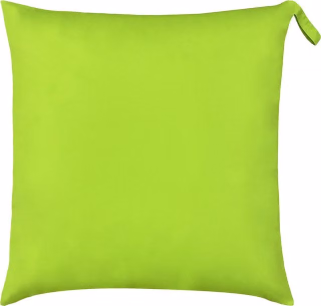 Make it a Home Large Square Weatherproof Outdoor Floor Cushion in Green Polyester