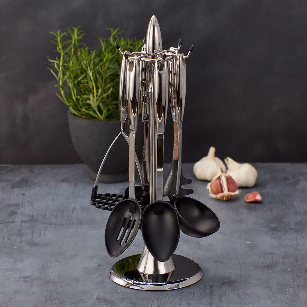 Stellar 6 Piece Carousel Nylon Tool Set in Metallic Silver – 2