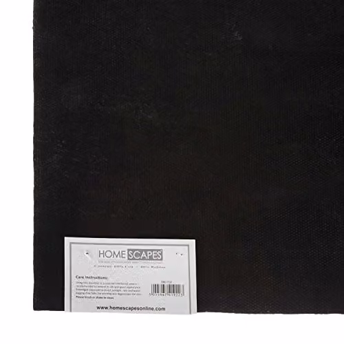 Homescapes Natural Coir Doormat, Brown and Beige, W/D/H: 70 x 40 x 2 cm – 3