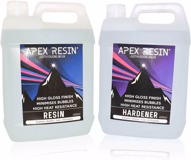 Apex Transparent Resin 8000ml