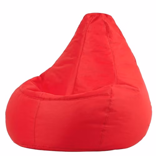 ICON Dalton High Back Adult Gaming Bean Bag Chair in Red for Indoor and Outdoor Use – 1