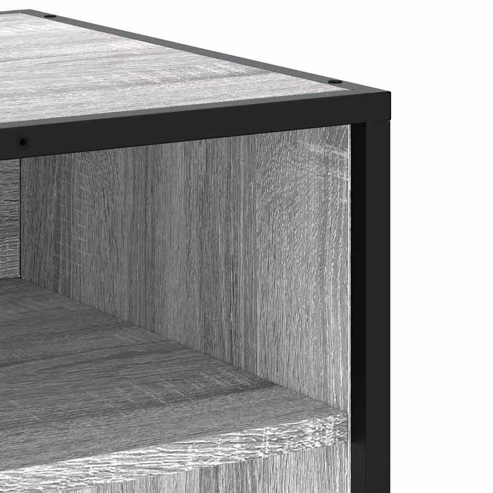 Berkfield Home TV Cabinet in Grey Sonoma, W/D/H: 180.5 x 40 x 46 cm – 3