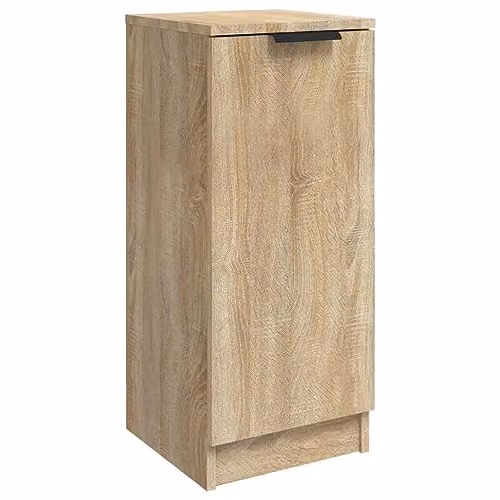 vidaXL Sideboard in Brown Sonoma Oak, MDF, W/D/H: 30 x 30 x 70 cm