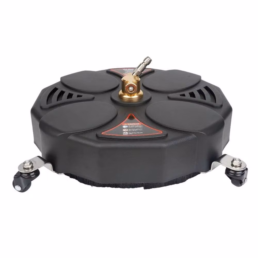 NESTLUNE 13 inch Power Pressure Washer Nozzle Patio Surface Cleaner in Black – 2