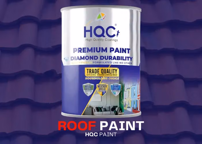 HQC PAINTS Roof Paint in Brown, 2.5 l – 2