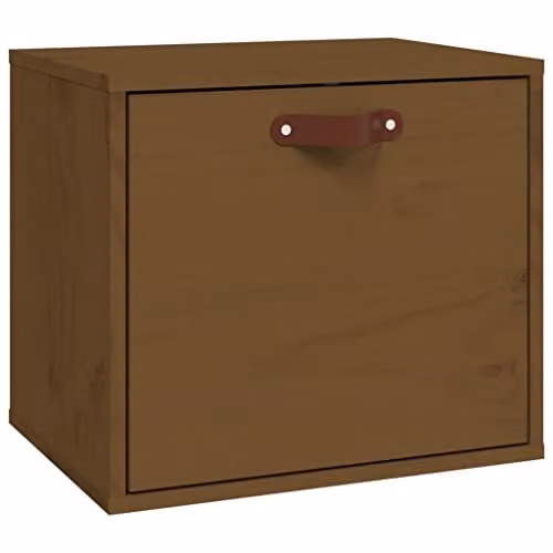 vidaXL Wall Cabinet in Honey Brown Solid Pine W/D/H: 40 x 30 x 35 cm – 1