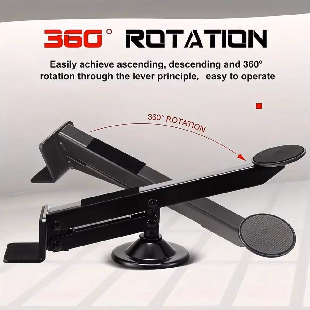 EONLION Foot Operated Door Board Lifter in Black Steel – 4
