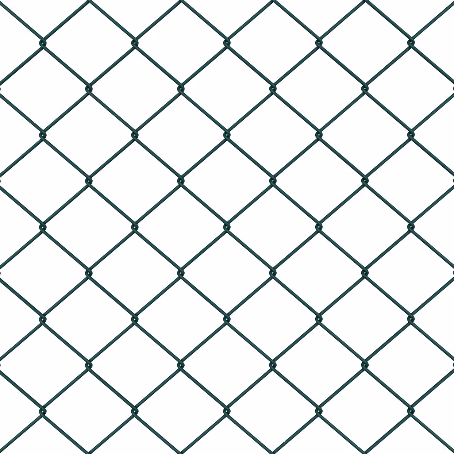 Berkfield Home Green PVC Coated Galvanised Steel Round Chain Link Fence, W: 0.4 m, L: 10 m – 4