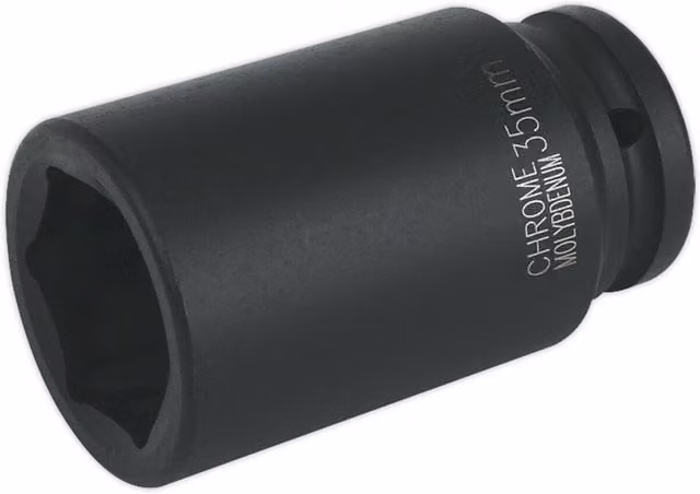Loops 35mm Forged Deep Impact Socket 3/4 Inch Sq Drive Chromoly Wrench Socket – 1