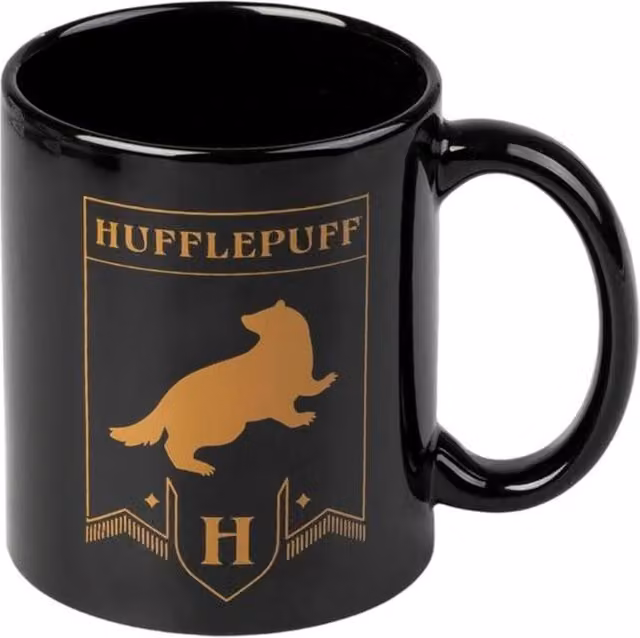 Grupo Erik Harry Potter Hufflepuff Ceramic Mug, 350ml, Black – 1
