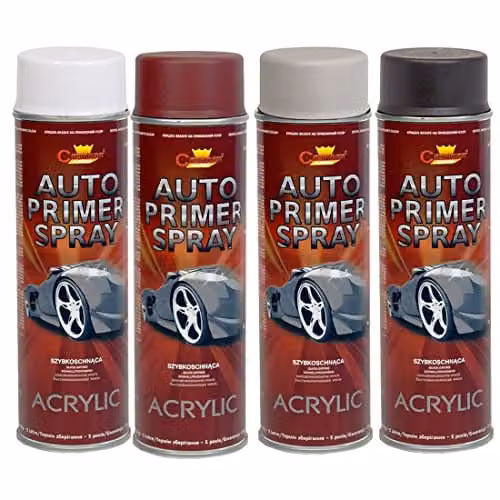 Sola Red Primer Spray Paint Aerosol 500ml Quick Drying Anti Corrosive Undercoat – 2