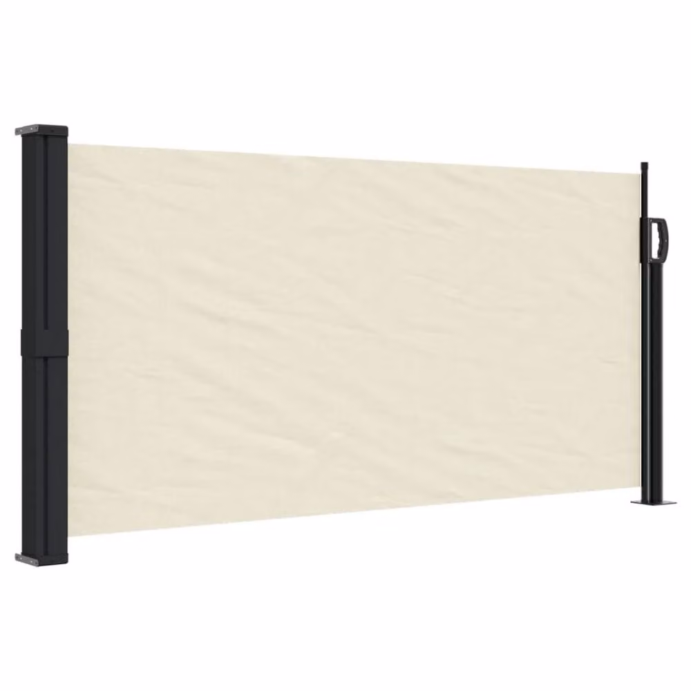 Berkfield Home Retractable Wall-Mounted Side Awning in Beige, W/H: 300 x 100 cm – 2