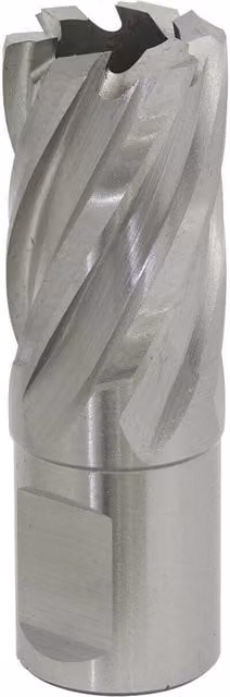 Loops Rotabor M2 Steel Annular Metal Core Drill Cutter, Silver, 21 mm Diameter, 25 mm Depth, 19 mm Shank