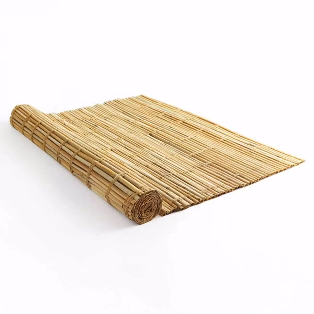 Access Garden Products Woven Bamboo Slat Screening Mat in Brown, W: 400 cm, H: 100 cm – 6