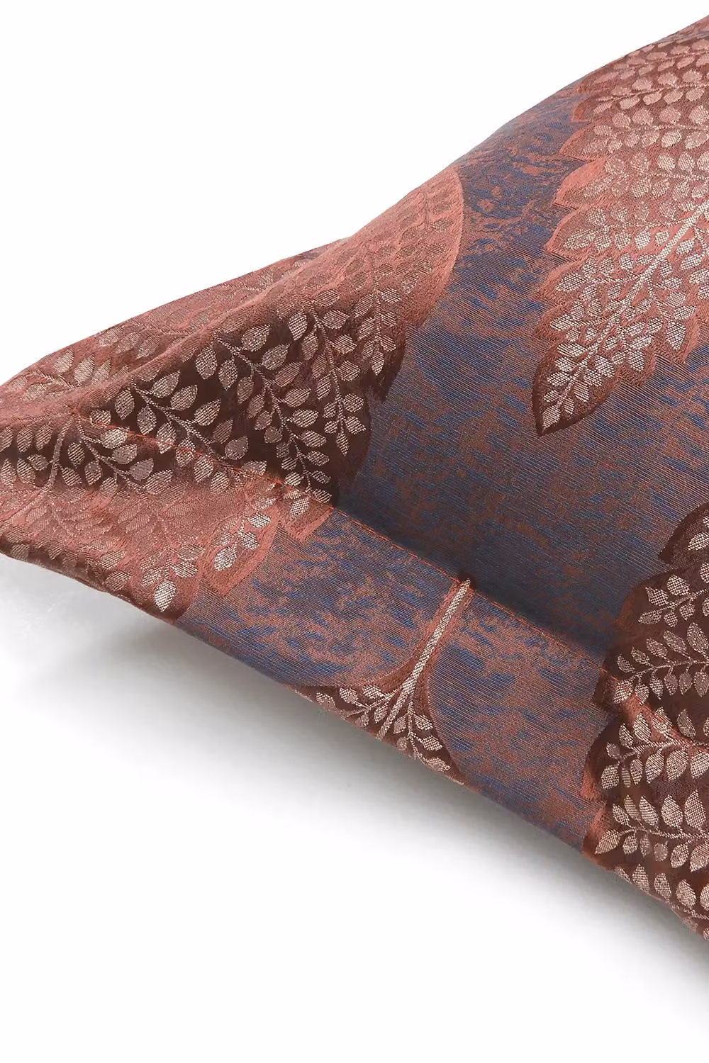 Prestigious Textiles Treasure Floral Jacquard Square Cushion in Multicolour Orange, W/D/H: 50 x 50 x 50 cm – 3