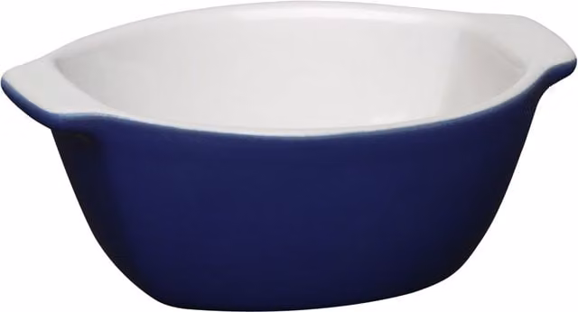 Orsina Imperial Blue Small Stoneware Ramekin Baking Dish, 190ml