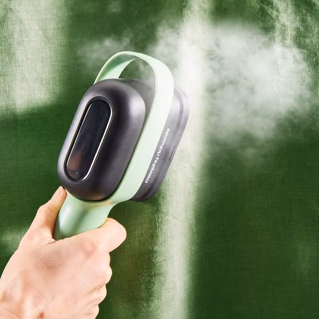 Morphy Richards SpeedSteam Handheld Garment Steamer, Green