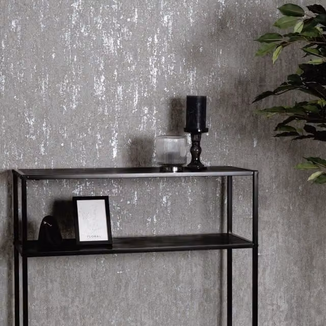 Erismann Abstract Modern Pre-pasted Wallpaper in Brown and White