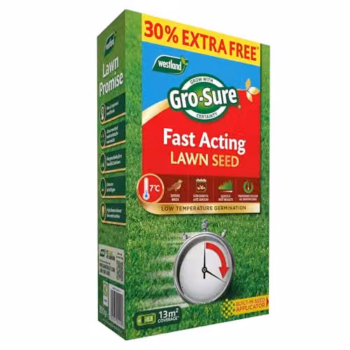 Gro-sure Fast Acting Lawn Seed for 10sq.m – 1