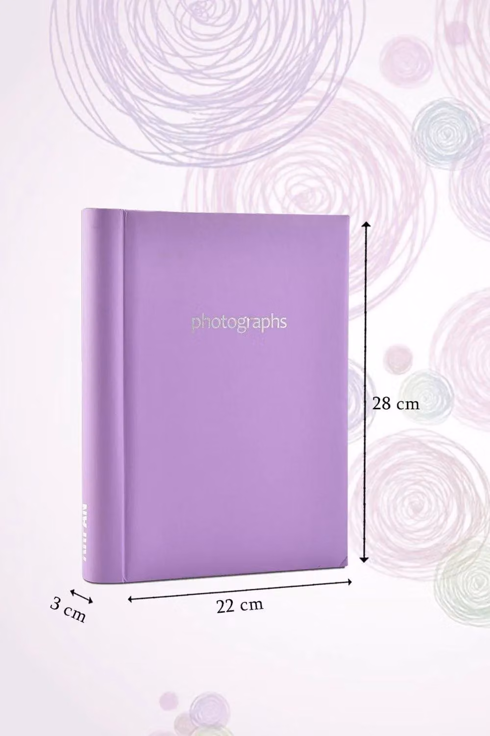 Arpan Set of 3 Purple Self Adhesive Photo Albums with 108 Sheets and 216 Sides – 2