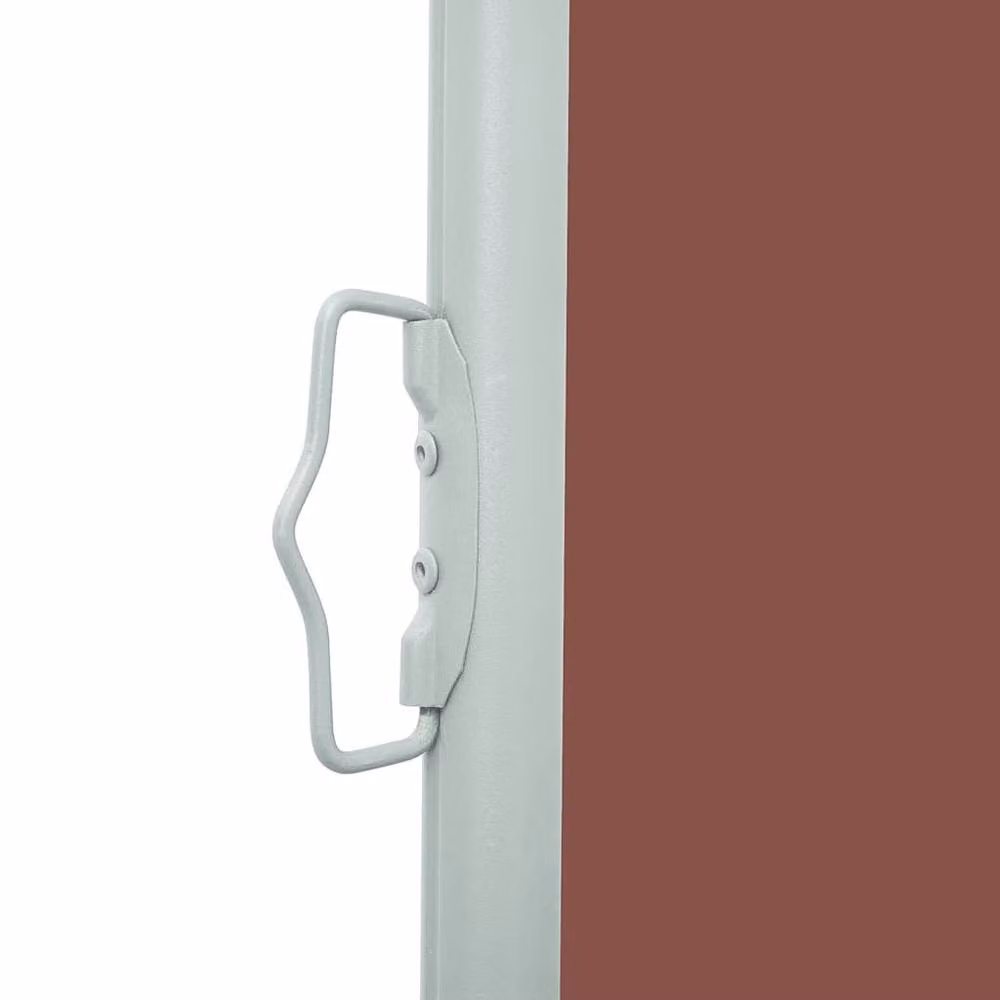 Berkfield Home Retractable Single Side Awning with Folding Arms in Brown, W/H: 300 x 140 cm – 4